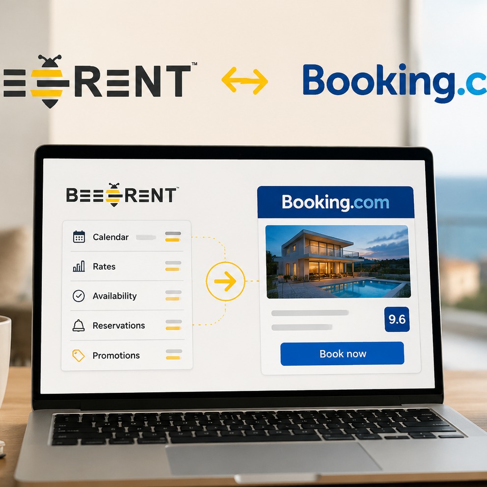 Ostvarite više rezervacija na Booking.com uz BeeRent